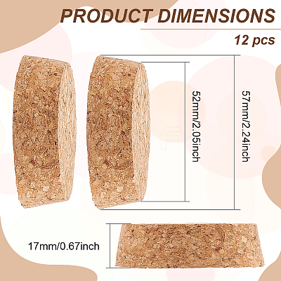 Wood Cork Stopper FIND-WH0110-750B-1
