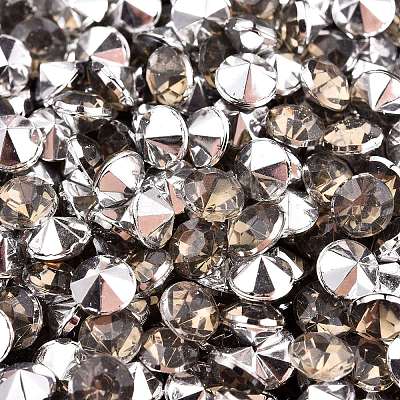 Imitation Taiwan Acrylic Rhinestone Pointed Back Cabochons GACR-A003-5mm-23-1