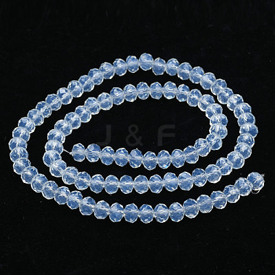 Glass Beads Strands EGLA-A034-J6mm-D06-1