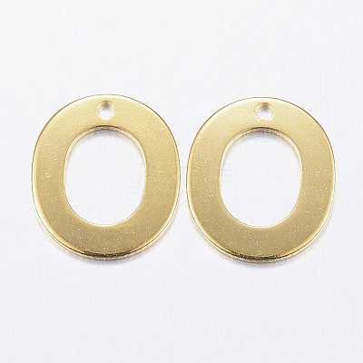 304 Stainless Steel Charms X-STAS-P141-O-1