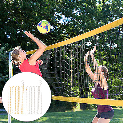 Brass Volleyball Net Height Measurement Ball Chain TOOL-WH0134-91GP-1