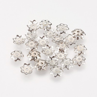 Multi-Petal Iron Bead Caps IFIN-F146-01P-1