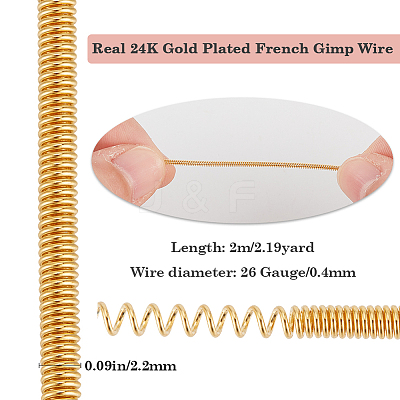 2M Copper Wire Gimp Wire CWIR-BBC0001-06D-1