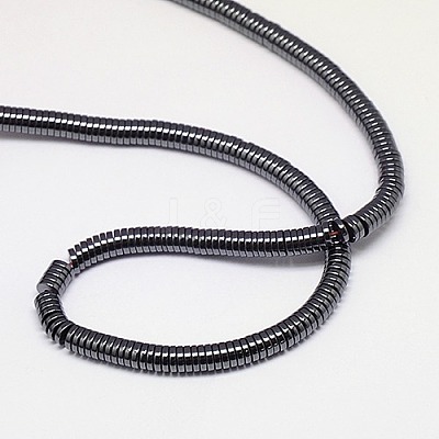 Non-magnetic Synthetic Hematite Beads Strands G-J164A-2mm-02-1