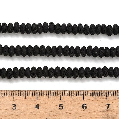 Natural Lava Rock Beads Strands G-L635-A25-4x2mm-1
