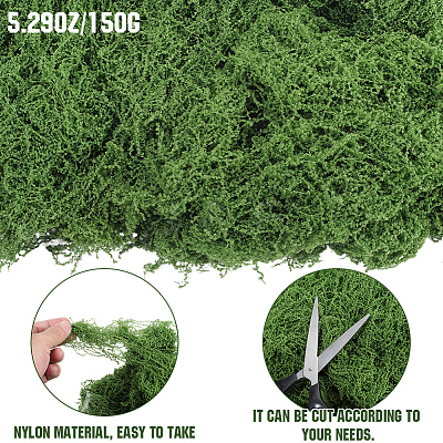 150g Artificial Moss Rocks DJEW-SP0001-22A-1