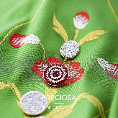 Preciosa® Crystal Hotfix Flatback Stones Y-PRC-HSS16-23980-230-1