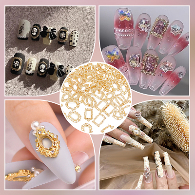 Alloy Cabochons MRMJ-WH0082-77-1