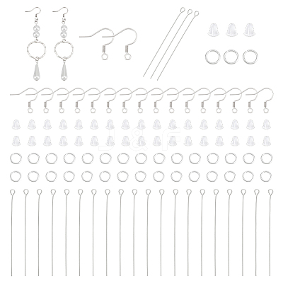DIY Earring Making Finding Kit DIY-UN0005-35-1