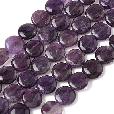 Natural Amethyst Beads Strands G-F790-H02-02-1