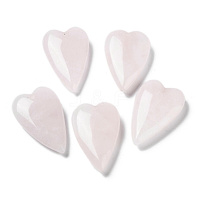 Natural Rose Quartz Pendants G-D087-02A-1