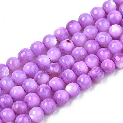 Natural Freshwater Shell Beads Strands X-SHEL-N003-24-B04-1