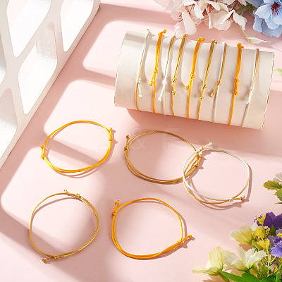 30Pcs 3 Colors Nylon Thread Bracelets Making BJEW-TAC0070-1