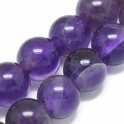 Natural Amethyst Beads Strands G-G791-11-A01-1