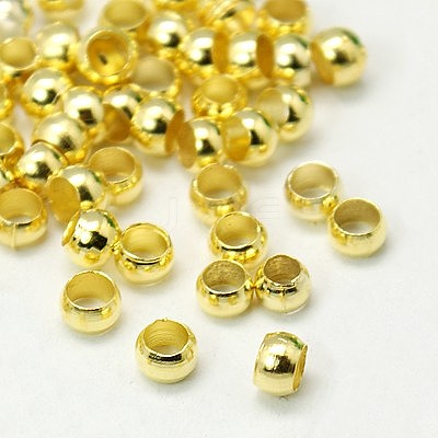 Brass Crimp Beads J0JMP012-1