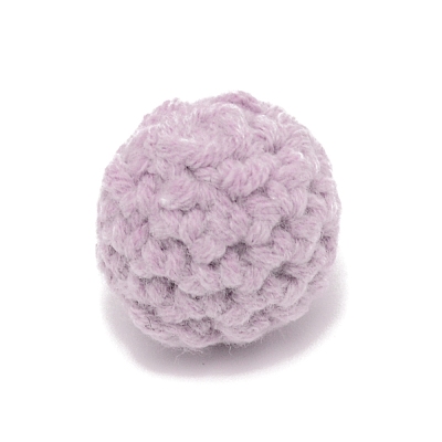 DIY Doll Craft Yarn Pom Pom Ball AJEW-WH0034-27E-1