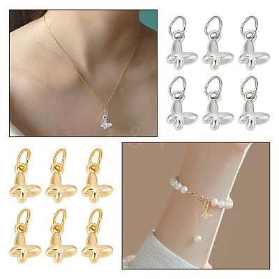 28Pcs 2 Colors Alloy Charms FIND-AR0003-87-1