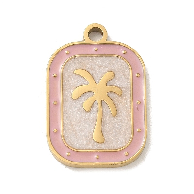 304 Stainless Steel Enamel Pendants X-STAS-I322-83G-A-1