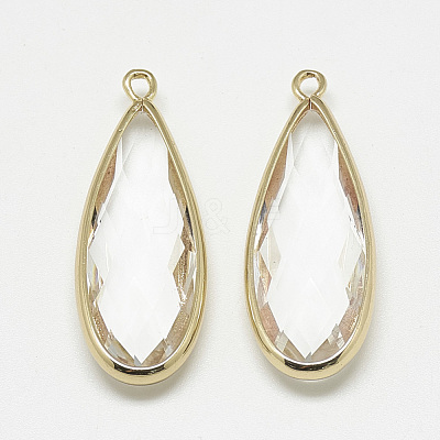 Glass Pendants GLAA-Q068-01-1