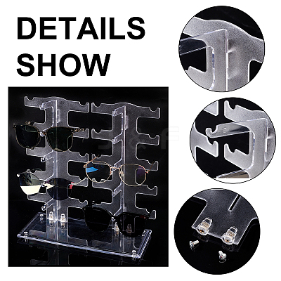 Transparent Plastic Displays for Eyeglasses ODIS-WH0034-01-1
