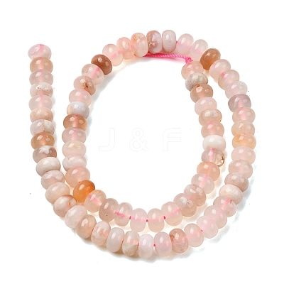 Natural Cherry Blossom Agate Beads Strands G-A280-A19-02-1