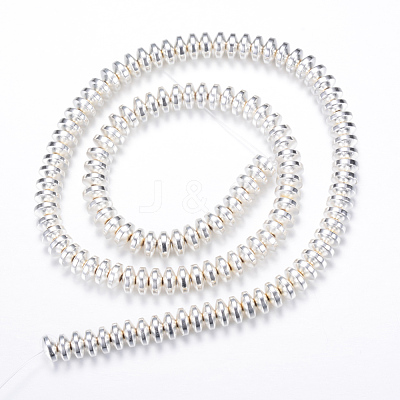 Electroplate Non-magnetic Synthetic Hematite Bead Strands X-G-Q465-11S-1