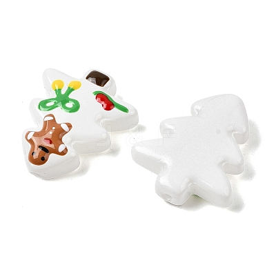 Christmas Theme Handmade Lampwork Beads LAMP-I027-07Z-1
