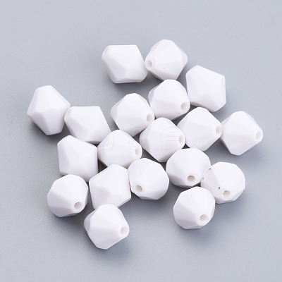 Opaque Acrylic Beads SACR-S300-02A-01-1