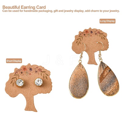 Cardboard Earring Display Cards CDIS-L003-A02-B-1