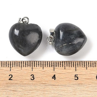 Natural Labradorite Pendants G-J386-H15-P-1