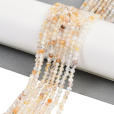 Natural Topaz Beads Strands LS-G-RM250104-C2-1