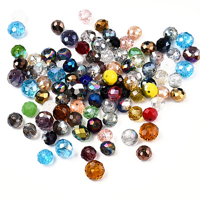 Glass Beads Strands GLAA-T029-02-1