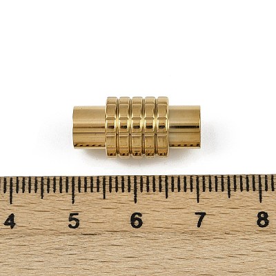 304 Stainless Steel Magnetic Clasps Hand Polished STAS-C127-16G-1