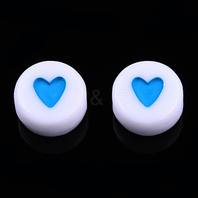 Opaque Acrylic Beads MACR-N008-57H-1