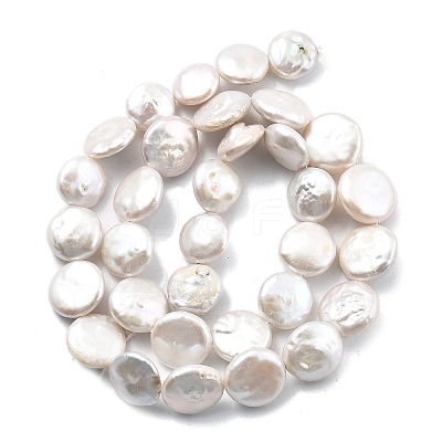 Natural Baroque Keshi Pearl Beads Strands PEAR-B004-16D-02A-1