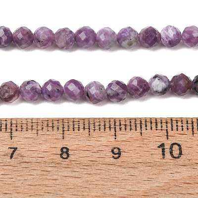 Natural Charoite Beads Strands GG-CBAA8F4-B09-4mm-A-1