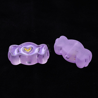 Transparent Acrylic Beads MACR-S374-05B-03-1