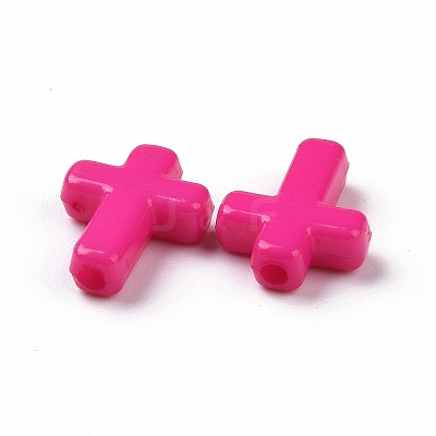 Opaque Acrylic Beads SACR-436-M-1