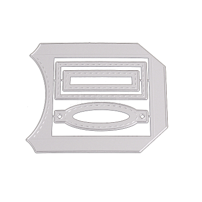 Sticky Note Frame Carbon Steel Cutting Dies Stencils LS-DIY-F032-07-1