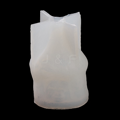 DIY Nativity Scene Candle Silicone Statue Molds AJEW-M212-01A-1