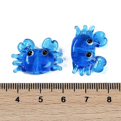 Handmade Lampwork Beads LAMP-Q031-018J-1
