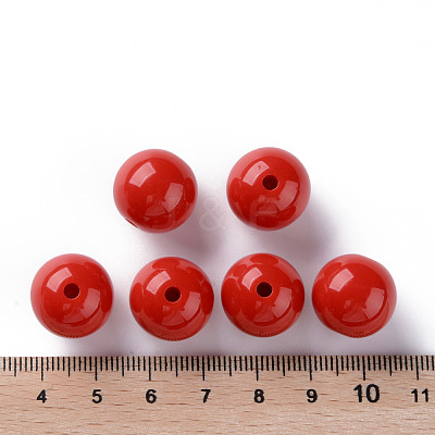 Opaque Acrylic Beads MACR-S370-C16mm-A14-1