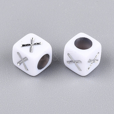 Acrylic Beads OACR-ZX006-36X-1