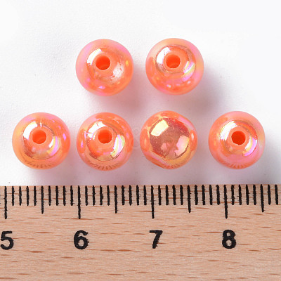 Opaque Acrylic Beads MACR-S370-D8mm-A11-1