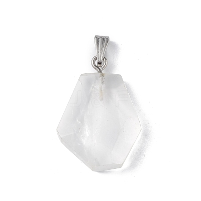 Natural Quartz Crystal Pendants G-F739-03P-04-1