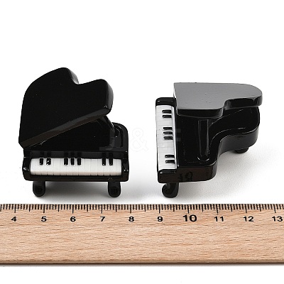 Musical Instrument Theme Resin Grand Piano Miniature Ornaments RE-CBA17C4-20E-1