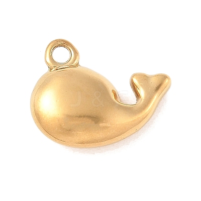 304 Stainless Steel Charms STAS-Q351-02G-C-1
