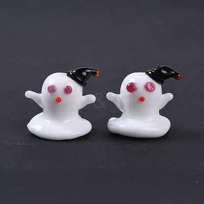 Handmade Lampwork Beads Strands LAMP-P066-05-1