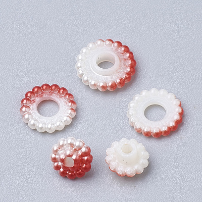 Imitation Pearl Acrylic Beads OACR-T004-12mm-10-1