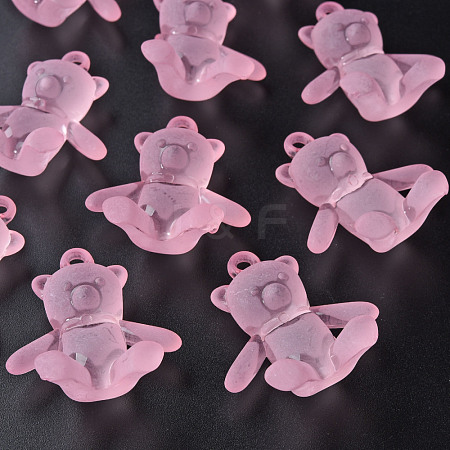 Frosted Acrylic Pendants MACR-S373-60K-02-1